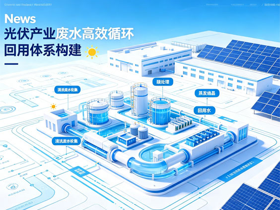 光伏产业废水高效循环回用体系构建