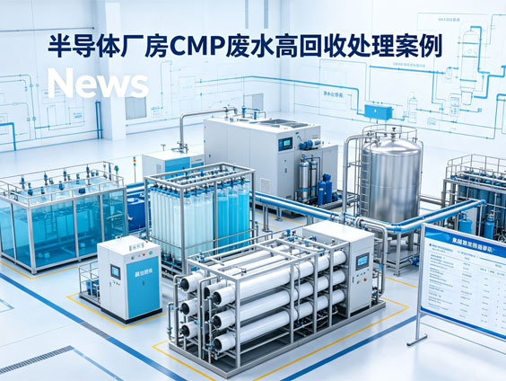 半导体厂房CMP废水高回收处理案例