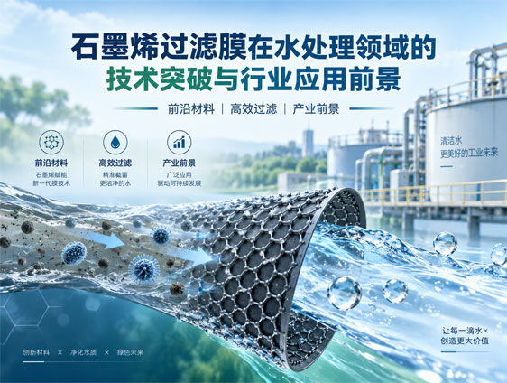 石墨烯过滤膜在水处理领域的技术突破与行业应用前景